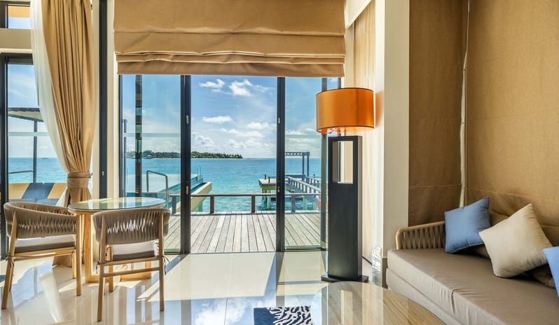 Angsana Velavaru_Deluxe InOcean Pool Villa_Living Room